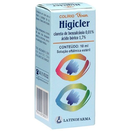 Higicler Solução Oftálmico 10ml