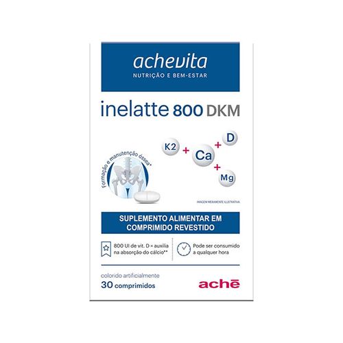 Inelatte 800Dkm 30 Comprimidos