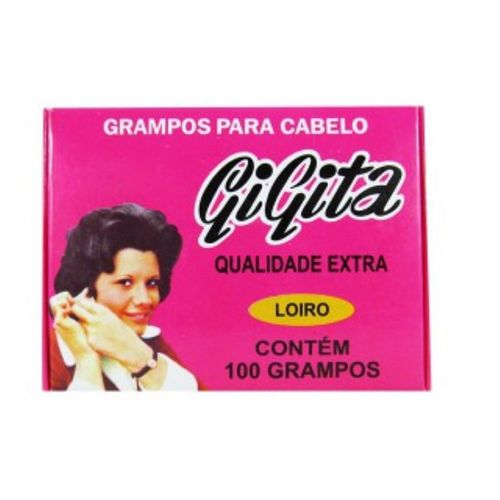 Kit Grampo Cabelo Gigita Loção N 7 100Un - Gigita