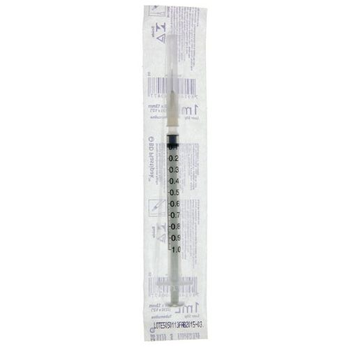 Kit Seringa Bd Descartável 01Ml Com Agulha 0,38X13Mm - Bd Plastipack