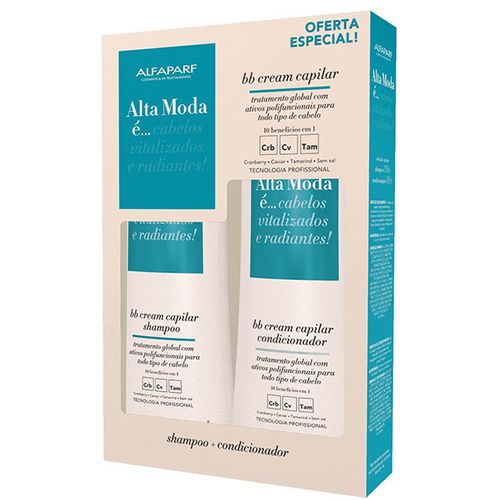 Kit Shampoo Altamoda + Condicionador Bb Cream 300Ml - Altamoda