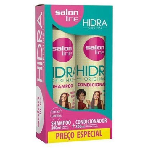 Kit Shampoo Salon Line + Condicionador Hidratação Original 300Ml - Hydra
