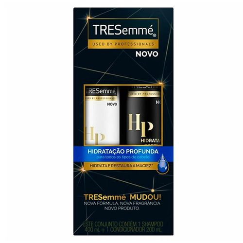 Kit Shampoo Tresemme 400Ml + Condicionador Hidratante Profunda 200Ml - Tresemme