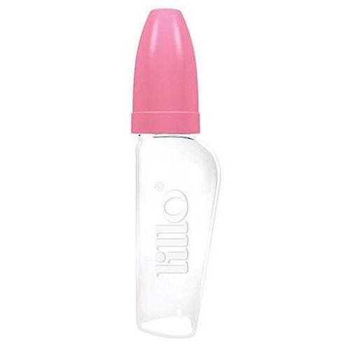 Mamadeira Infantil Miniform 50ml Rosa Compacta Lillo Prática para 0-3 meses