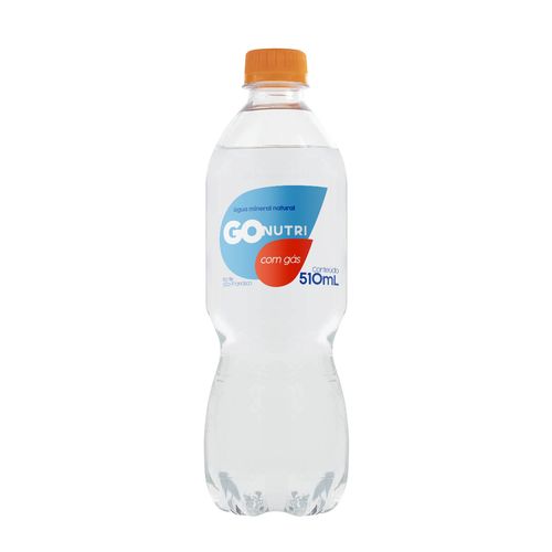Água Mineral Natural GOnutri com Gás - 510ml