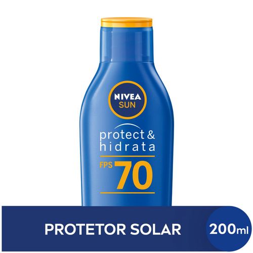 Protetor Solar Nivea Sun Protect & Hidrata - FPS70 - 200ml