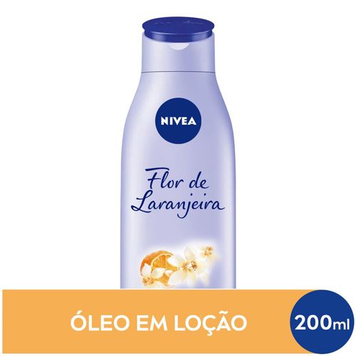 NIVEA Loção Hidratante Óleos Essenciais Flor de Laranjeira & Óleo de Abacate 200ml