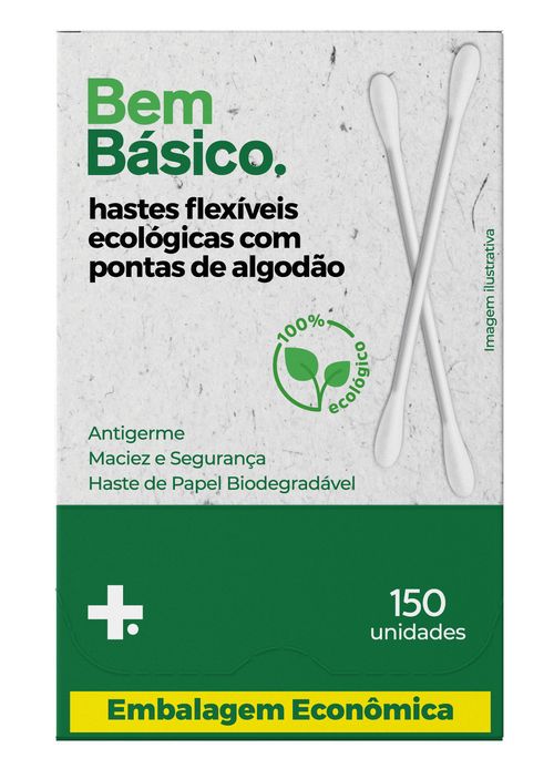 Haste Flexivel Eco Bem Basico 150 Unid