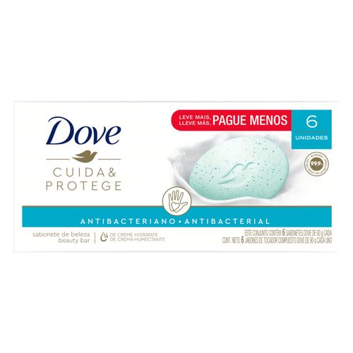 Kit Sabonete Dove Cuida Protege 90G 6Un L P-