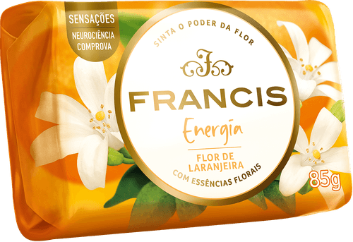 SAB BARRA FRANCIS SUAVE LARANJA 85G