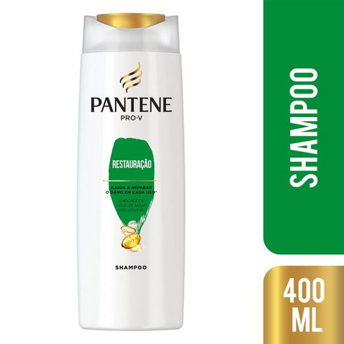 Shampoo Pantene Restauração Profunda 400ml para Cabelos Danificados