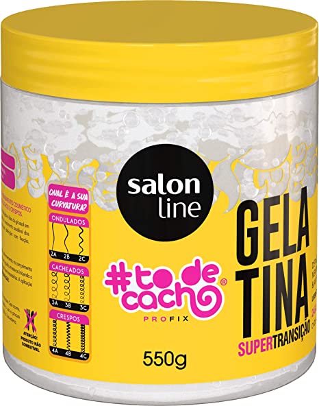 Gelatina To de Cacho Transição Capilar - 550g