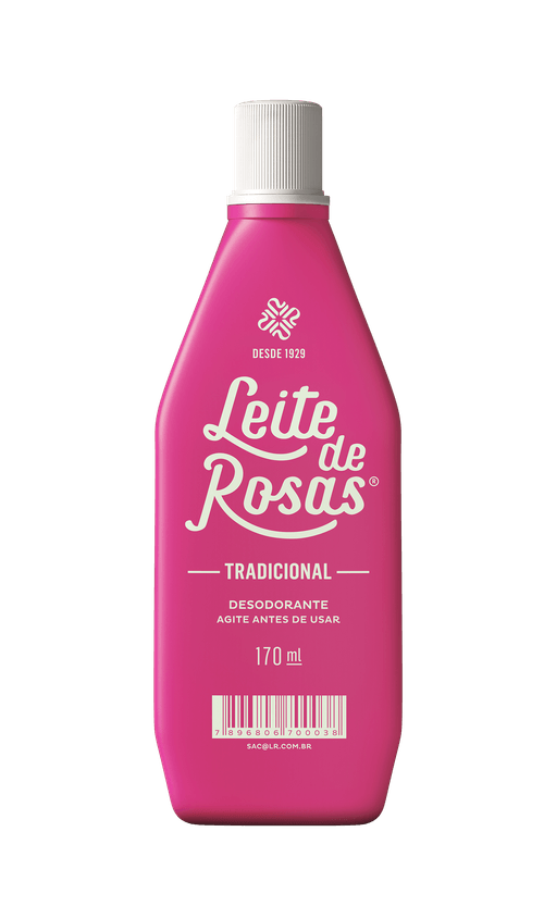Desodorante Leite Rosa Tradicional 170Ml - Leite De Rosas