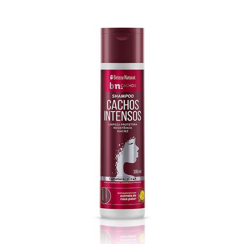 Shampoo Beleza Natural Cachos Intensos 300Ml - Beleza Natural