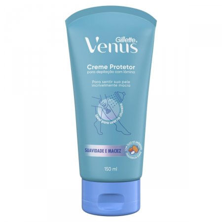Creme Protetor para Depilação Gillette Venus Suavidade e Maciez 150ml