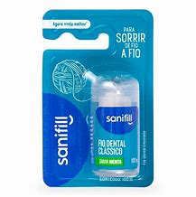 Fio Dent Sanifill Class S Menta 100M 1Un