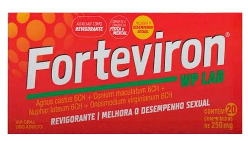 Suplemento Forteviron C20 Forteviron 250mg Cápsulas 30 Unidades
