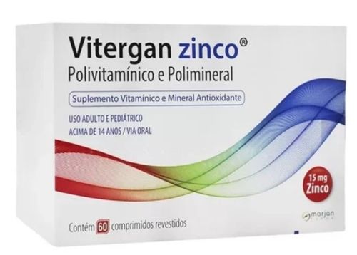 Vitergan Zinco 60 Comp Rev