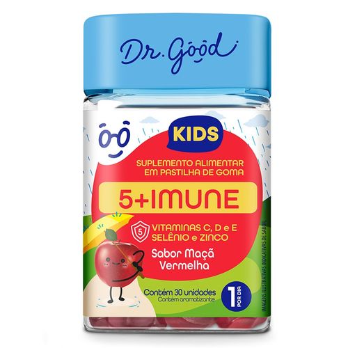Suplemento Imune Kids Dr Good 30 Unidades Goma Mastigável