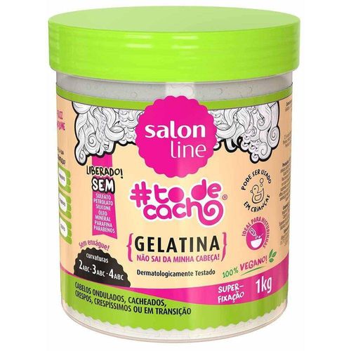 Todecacho Gelatina Gel Fixacao 1Kg