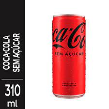 Refrigerante Coca-Cola Zero Açúcar Lata 310ml