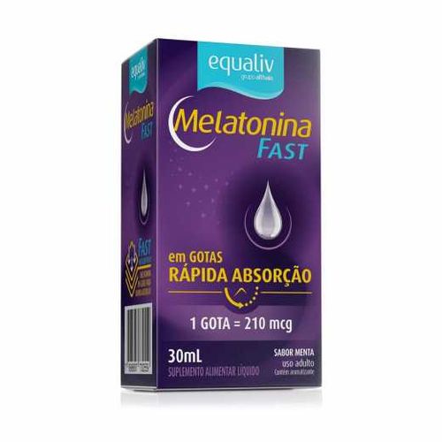 Suplemento Melatonina Equaliv 210mcg Gotas 30ml