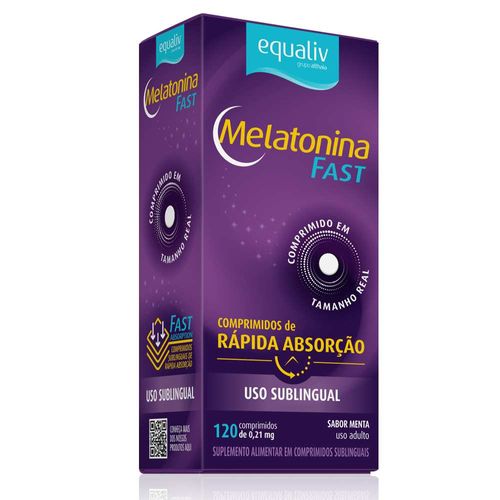 Equaliv Melatonina 0,21mg 120 Comprimidos