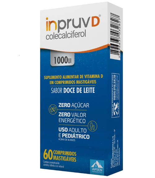 Inpruv D 1000Ui 60 Comprimidos Mast