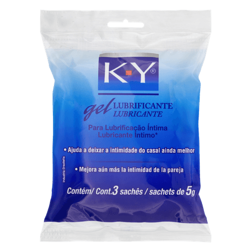 Lubrificante Gel K-Ysach 3x5g Ky