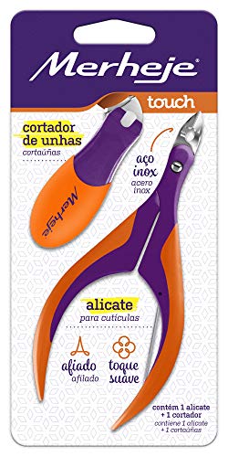 Kit Alicate Merheje Touch+Cortad Laranja