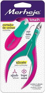 Kit Alicate Merheje Touch+Cortador Verde