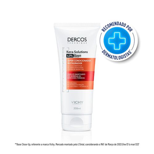 Condicionador Dercos Kera-Solutions Restaurador 200ml Vichy