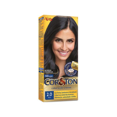 Tintura Niely Cor&Ton Preto 2.0 - 180g
