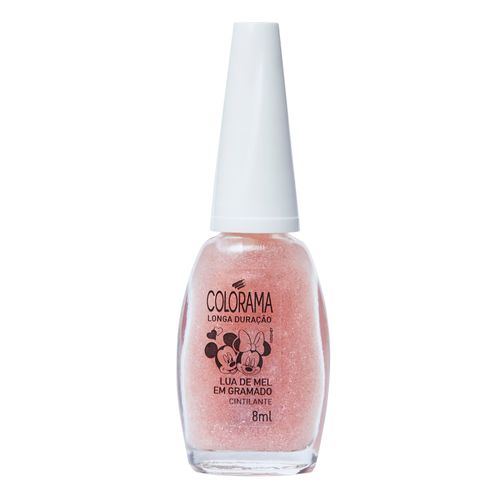 Esmalte Mickey e Amigos Lua de Mel em Gramado Rosa Cintilante 8ml - Colorama