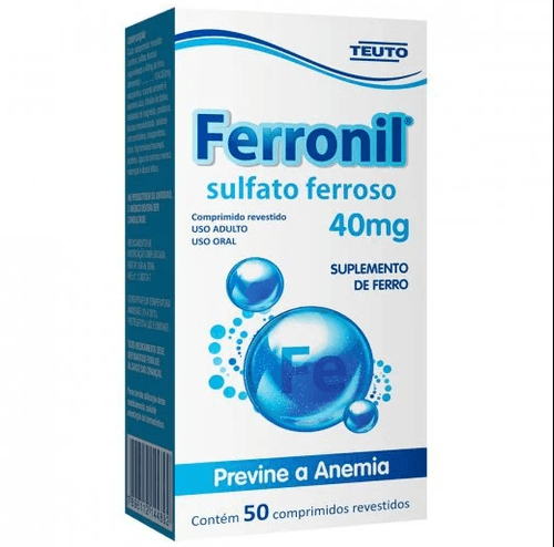 FERRONIL 40MG 50CPR