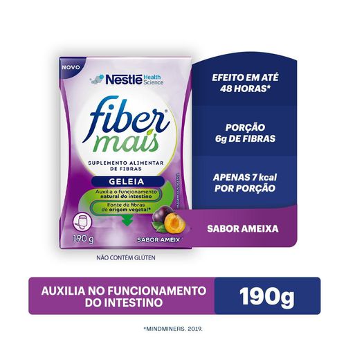 Regulador Intestinal FiberMais Geleia Ameixa - 190g