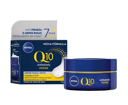 NIVEA Creme Facial Antissinais Q10 Power Noite 49g