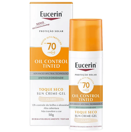 Protetor Solar Eucerin Sun Oil Control Claro Fps 70 - 50g