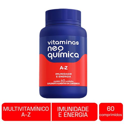 VITAMINA NEO QUÍMICA A-Z 60 COMPRIMIDOS