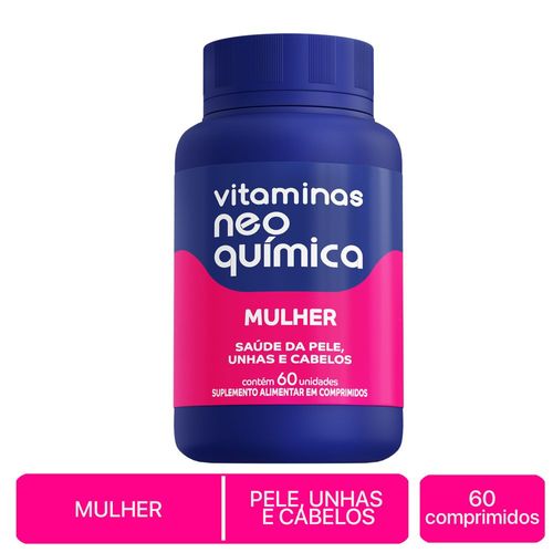 Suplemento Multivitamínico Vitamina Neo Química Mulher 90 Comprimidos