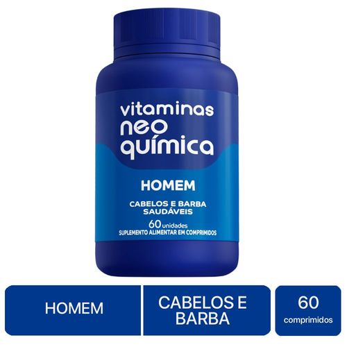 Suplemento Multivitamínico Neo Química Homem 60 Comprimidos