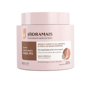 Creme Esfoliante Para os Pés Hidramais 220g