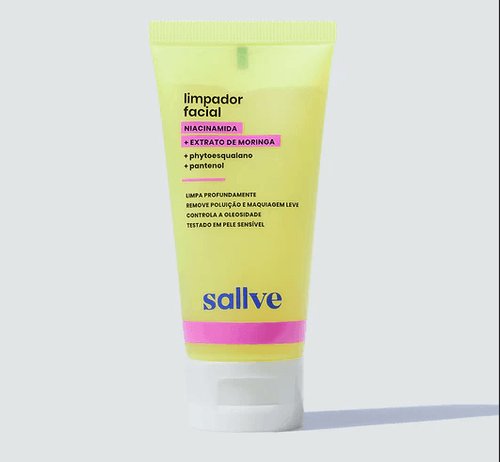 Gel Limpador Facial Sallver 60ml