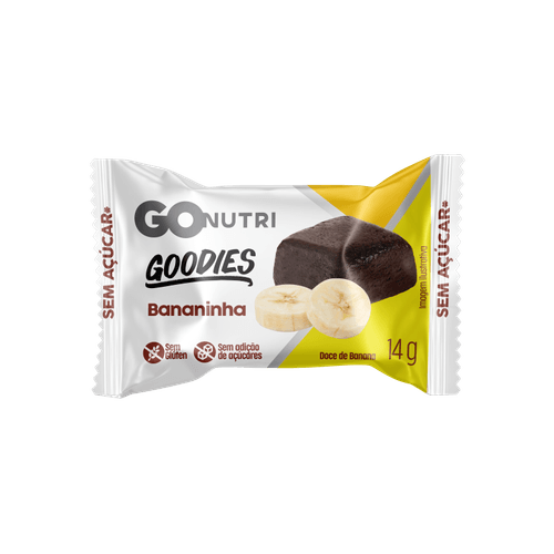 Goodies GOnutri sem Açúcar Bananinha - 14g