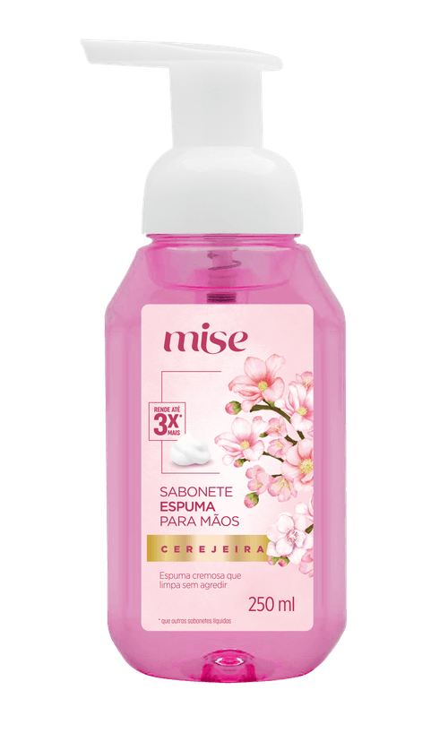 Sabonete Espuma Mãos Mise Cerejeira - 250ml