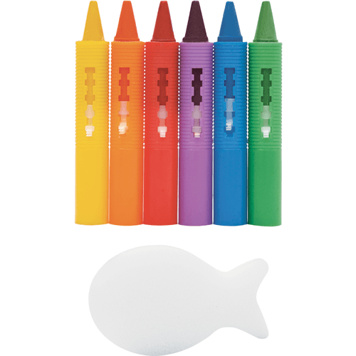 Risque e Apague com Esponja Buba Colorido - 1 unidade