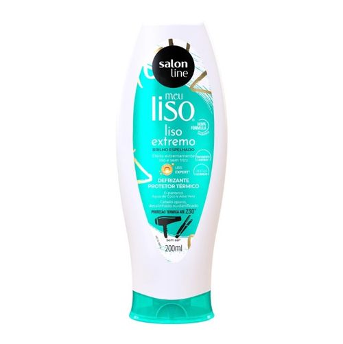 Defrizante Protetor Térmico Meu Liso Extremo 200ml Salon Line