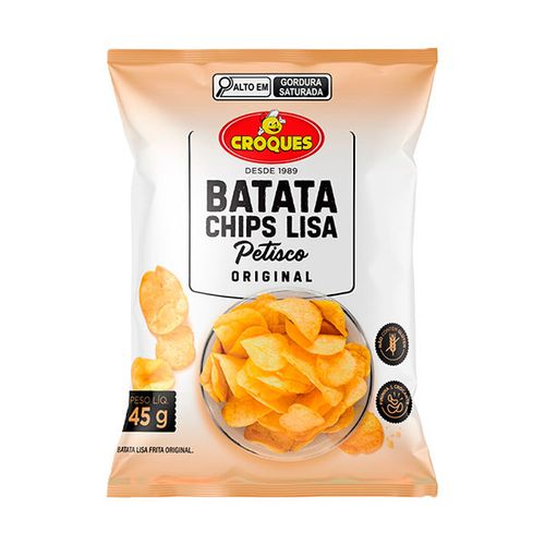 Batata Chips Croques Lisa Natural- 45g