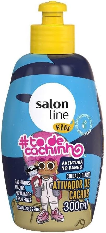 Ativador Cacho Salon Line Kids Liberado #Todecacho 300Ml