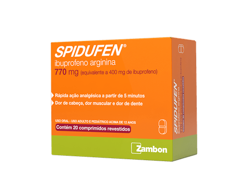 Spidufen 770mg -20 comprimidoos